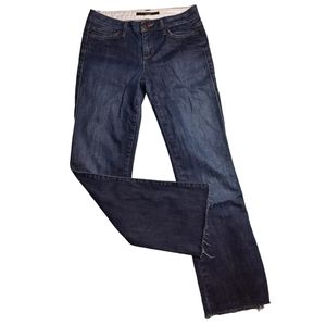 Joe's Jeans Muse Bootcut Raw Hem Blue Jeans SZ 26